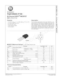 FQA10N80C-F109 Datasheet Cover