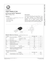 FQA11N90C-F109 Datasheet Cover