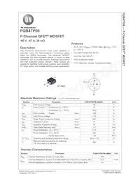 FQB47P06TM-AM002 Datasheet Cover