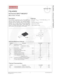 FQL40N50 Datasheet Page 2