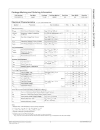 FQN1N50CTA Datasheet Page 3