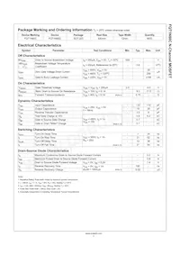 FQT1N60CTF-WS Datasheet Page 2