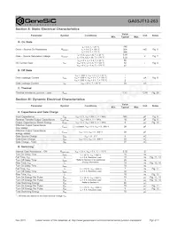 GA05JT12-263 Datasheet Page 2