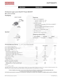 HUF76423P3 Datasheet Page 2