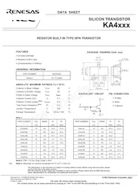 KA4L4M(0)-T1-A Datasheet Pagina 3