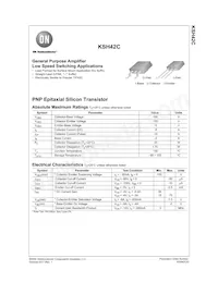 KSH42CTM Datasheet Cover