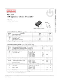 KST3904MTF Datasheet Page 2