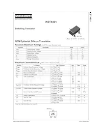 KST4401MTF Datasheet Page 2