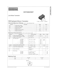 KST5087MTF數據表 頁面 2