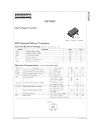 KST5401MTF Datasheet Pagina 2