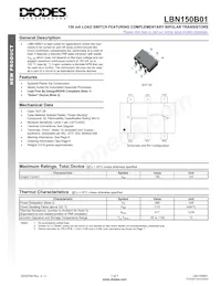 LBN150B01-7 Datasheet Cover