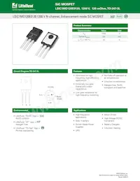 LSIC1MO120E0120 Datasheet Cover