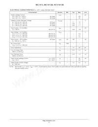 MC1413PG Datasheet Page 3