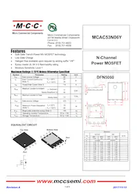 MCAC53N06Y-TP Datenblatt Cover