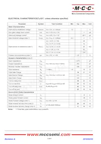 MCM1208-TP Datasheet Page 2
