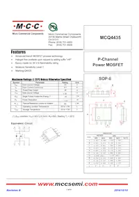 MCQ4435-TP Datasheet Cover