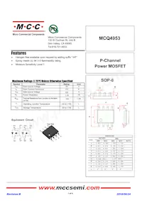 MCQ4953-TP Datasheet Cover