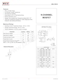 MCU10N10-TP Datasheet Cover