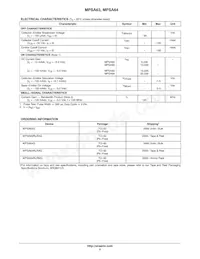 MPSA63RLRAG Datasheet Page 2