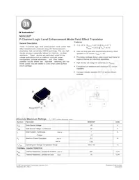 NDS332P Datasheet Cover