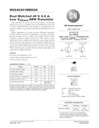 NSV40301MDR2G Datenblatt Cover
