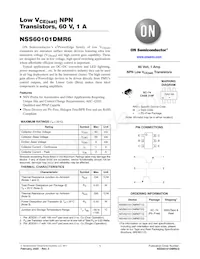 NSV60101DMR6T1G Datasheet Cover