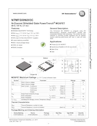 NTMFS08N003C Datasheet Copertura