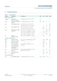 NX3008NBKMB Datasheet Page 6