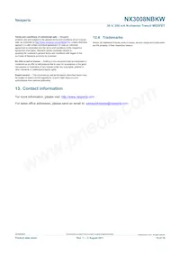 NX3008NBKW Datasheet Page 15