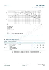 NX7002BKMBYL Datasheet Page 4