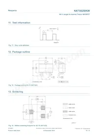 NX7002BKWX Datasheet Page 10