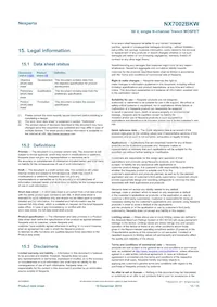 NX7002BKWX Datasheet Page 13