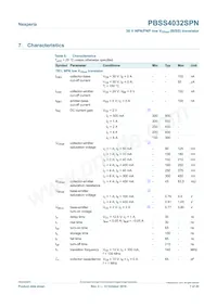 PBSS4032SPN Datasheet Page 7