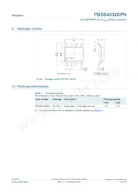 PBSS4032SPN Datasheet Pagina 15