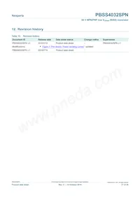 PBSS4032SPN Datasheet Pagina 17