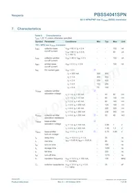 PBSS4041SPN Datasheet Page 7