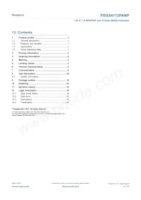 PBSS4112PANP Datasheet Page 21