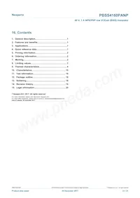 PBSS4160PANP Datasheet Page 21