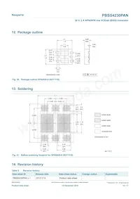 PBSS4230PAN數據表 頁面 14