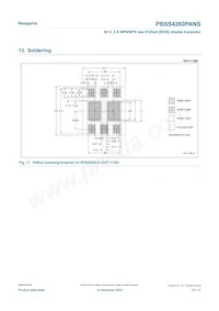 PBSS4260PANSX Datasheet Page 13