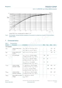 PBSS5112PAP Datasheet Page 9