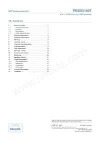 PBSS5140T/ZLR Datasheet Page 14