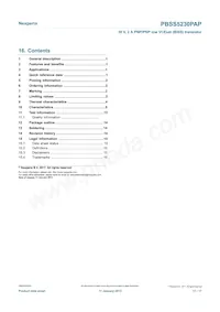 PBSS5230PAP Datasheet Page 17