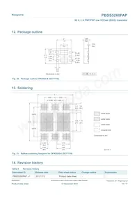 PBSS5260PAP Datasheet Page 14