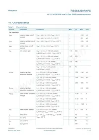 PBSS5260PAPSX Datenblatt Seite 7