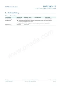 PHP23NQ11T Datasheet Page 11