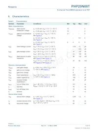 PHP29N08T Datasheet Page 5