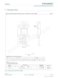 PHP29N08T Datasheet Pagina 9