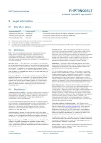 PHP79NQ08LT Datasheet Page 12