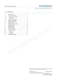 PHP79NQ08LT Datasheet Page 14